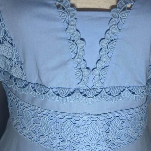 Karlie Size Large Sky Blue Dress NWT - Picture 4 of 16